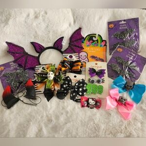 Huge Bundle Halloween Hair Accessories Lot